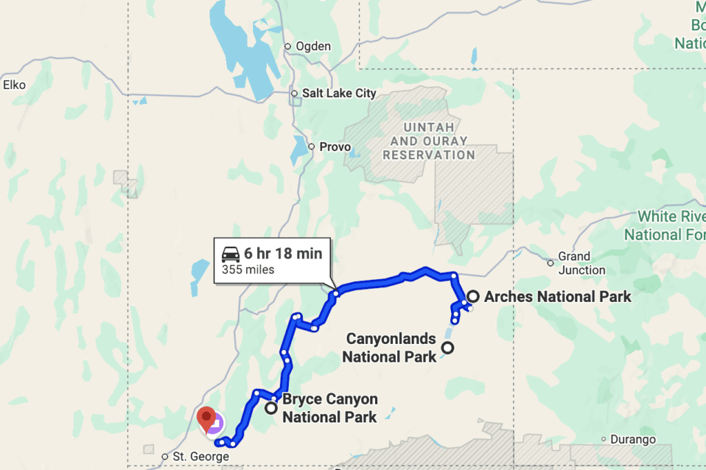 Utah 6-Day Itinerary